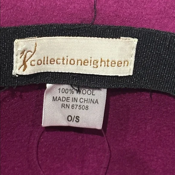 ?NEW 5 Women’s hats Elegant Cloche Hat Set - Black, Brown, Teal, and Purple NWOT ?NEW 5 Women main image 4